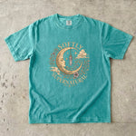 Softly Supernatural - Crescent Moon Crystal & Floral T-Shirt