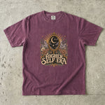 Higher Self Era - Moon Mirror Crystal & Floral T-Shirt