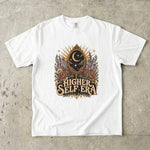 Higher Self Era - Moon Mirror Crystal & Floral T-Shirt