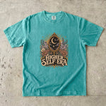 Higher Self Era - Moon Mirror Crystal & Floral T-Shirt