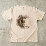 Mystic in the Making - Moon Crystal Botanical T-Shirt