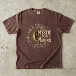 Mystic in the Making - Moon Crystal Botanical T-Shirt