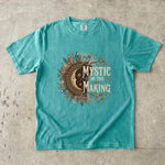 Mystic in the Making - Moon Crystal Botanical T-Shirt