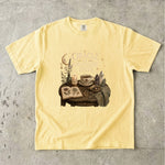 Oracle of Ordinary Days T-Shirt - Cozy Celestial Tea, Candle & Crystal Design