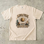 Mercury Cannot Shake Me T-Shirt - Mercury Retrograde, Crystal & Celestial Design