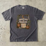 Houseplants & Horoscopes T-Shirt - Celestial Plants, Moon Phases & Astrology Design