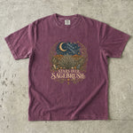Stars Over Sagebrush T-Shirt - Desert Moon, Western Botanical & Crystal Design