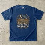 Stars Over Sagebrush T-Shirt - Desert Moon, Western Botanical & Crystal Design