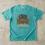 Stars Over Sagebrush T-Shirt - Desert Moon, Western Botanical & Crystal Design