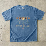 The Moon Knows My Name T-Shirt - Vintage Moon Phase Celestial Shirt