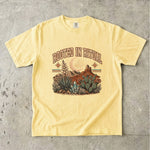 Rooted in Ritual T-Shirt - Desert Moon Crystal Botanical Shirt