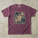 She Moves With the Tides T-Shirt - Coastal Celestial Ocean Shirt