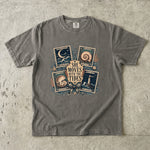 She Moves With the Tides T-Shirt - Coastal Celestial Ocean Shirt