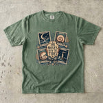 She Moves With the Tides T-Shirt - Coastal Celestial Ocean Shirt