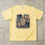 She Moves With the Tides T-Shirt - Coastal Celestial Ocean Shirt