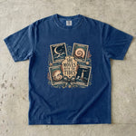 She Moves With the Tides T-Shirt - Coastal Celestial Ocean Shirt