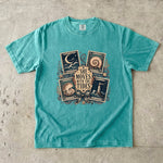 She Moves With the Tides T-Shirt - Coastal Celestial Ocean Shirt