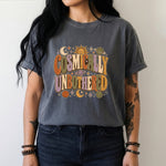 Cosmically Unbothered T-Shirt - Retro Sun Moon Celestial Shirt