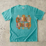 Cosmically Unbothered T-Shirt - Retro Sun Moon Celestial Shirt