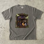 Crystal Curiosity Cabinet T-Shirt - Luna Moth Botanical Apothecary Shirt