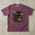 Crystal Curiosity Cabinet T-Shirt - Luna Moth Botanical Apothecary Shirt