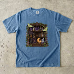 Crystal Curiosity Cabinet T-Shirt - Luna Moth Botanical Apothecary Shirt