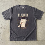 My Intuition Has Receipts T-Shirt - Funny Celestial Intuition Shirt