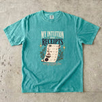 My Intuition Has Receipts T-Shirt - Funny Celestial Intuition Shirt