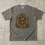 Make Room for Magic T-Shirt - Mushroom Fairy Door Forest Shirt
