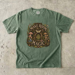 Make Room for Magic T-Shirt - Mushroom Fairy Door Forest Shirt