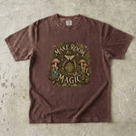 Make Room for Magic T-Shirt - Mushroom Fairy Door Forest Shirt