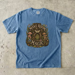 Make Room for Magic T-Shirt - Mushroom Fairy Door Forest Shirt