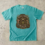 Make Room for Magic T-Shirt - Mushroom Fairy Door Forest Shirt
