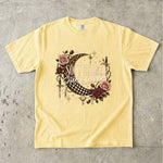 Soft Heart Sharp Intuition T-Shirt - Celestial Rose Moon Shirt