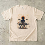Stars in Her Bones T-Shirt - Celestial Woman Moon Phase Shirt