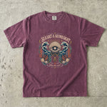 Sea Salt & Second Sight T-Shirt - Coastal Celestial Pearl Ocean Shirt