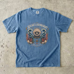 Sea Salt & Second Sight T-Shirt - Coastal Celestial Pearl Ocean Shirt