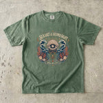 Sea Salt & Second Sight T-Shirt - Coastal Celestial Pearl Ocean Shirt